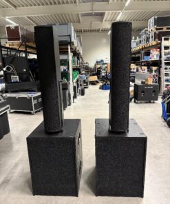 2X PL Audio TS61 Säulen mit Bügel und Hüllen | 1100 EUR
