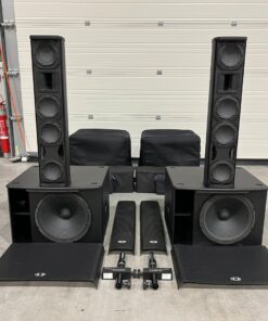 Dynacord system: 2x TS-400 + 2x PSE215 + 2x TA-TS400 tilt | 2000EUR