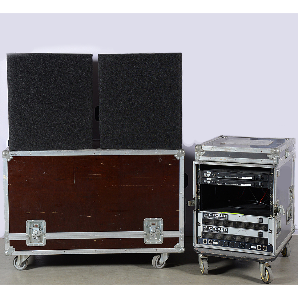 Meyer Sound MSL-2A, S-1 and Crown Micro-Tech 1200 Set