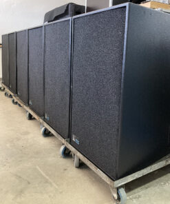 Meyer Sound M’elodie Package (12) flown compact line array system on concert stage